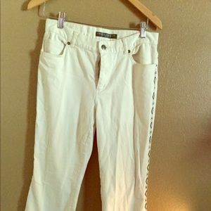 Pantalón color crema